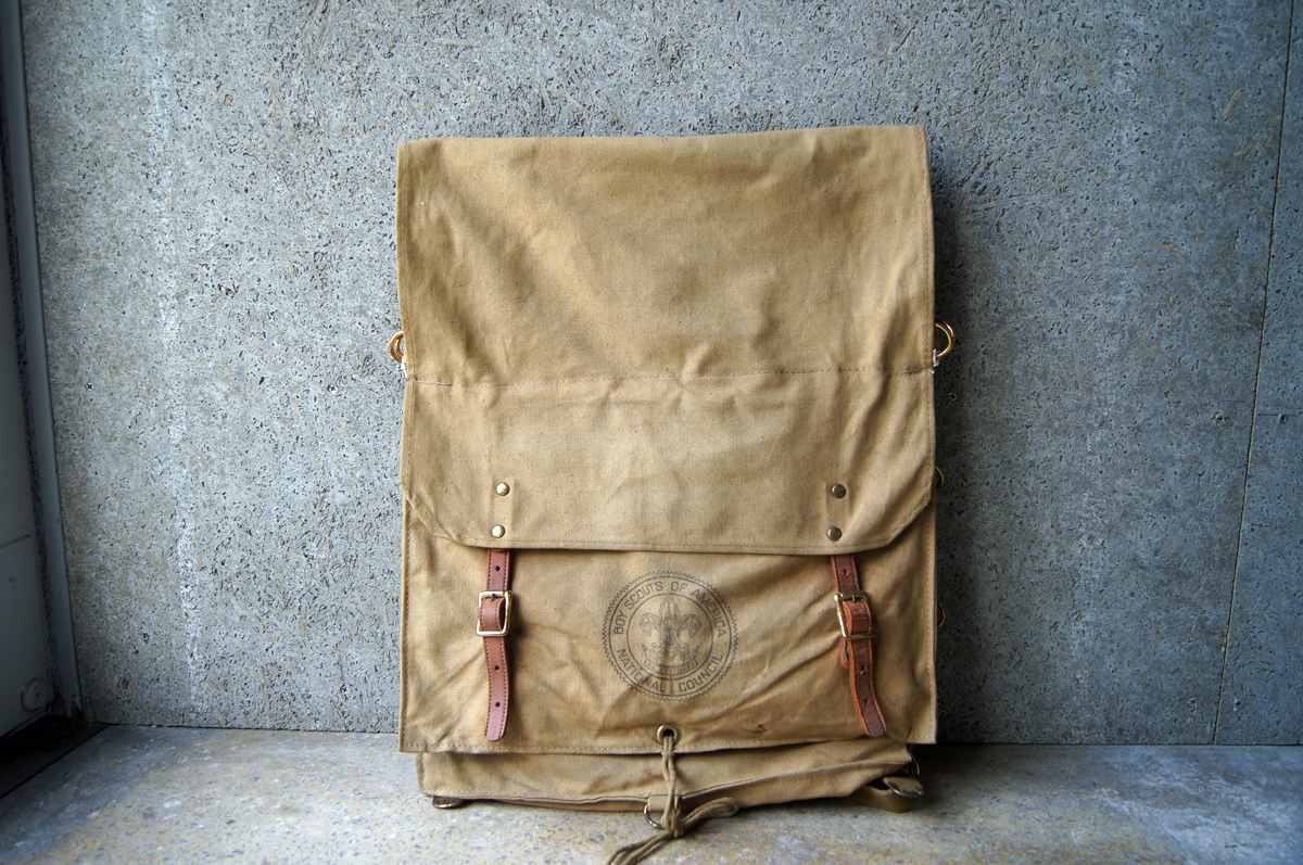 50s Boy Scouts of America Rucksack | SILVER